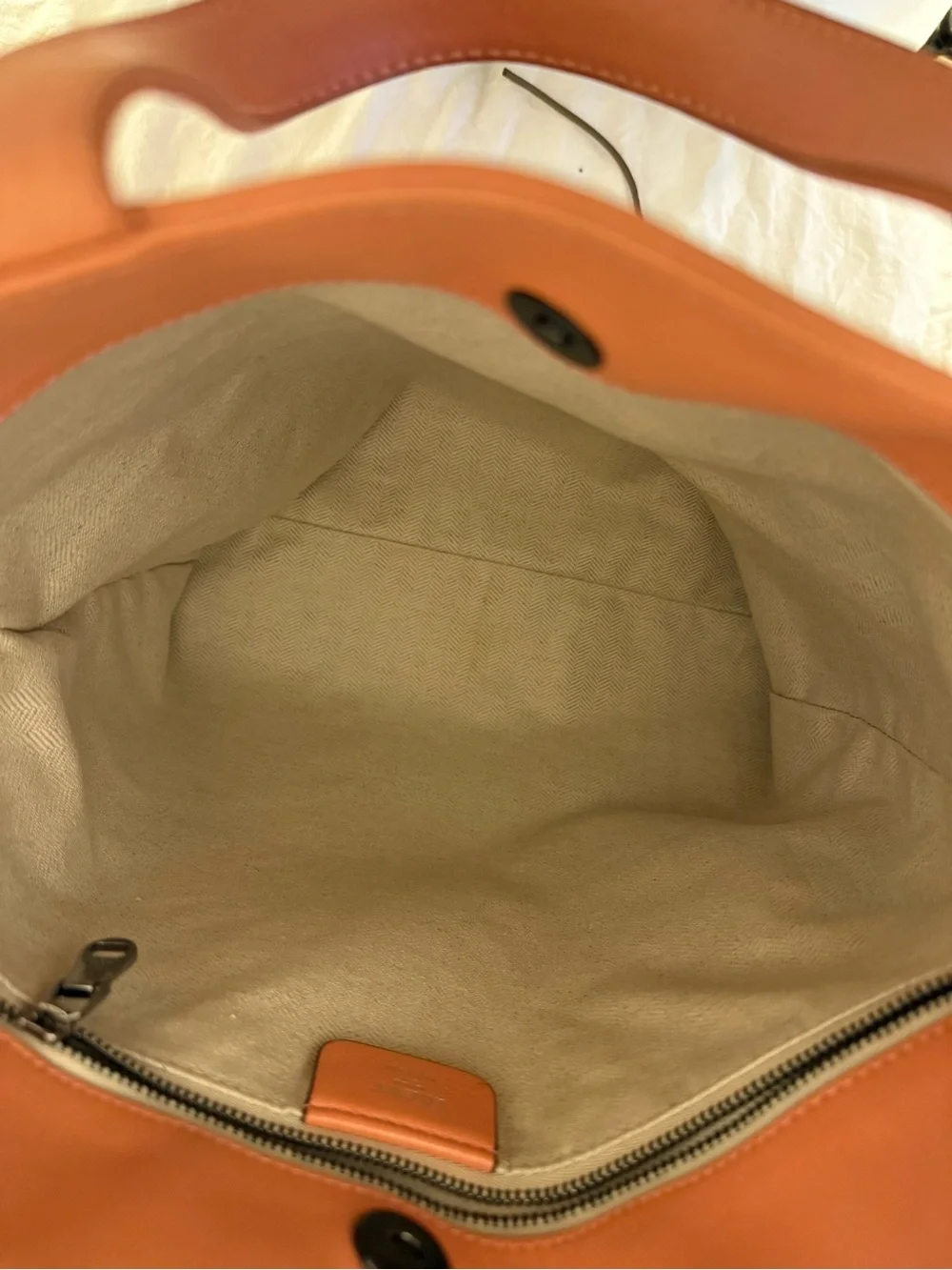 Loewe Coral Pink Leather Tote